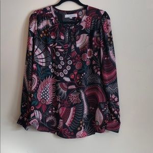 LOFT paisley blouse